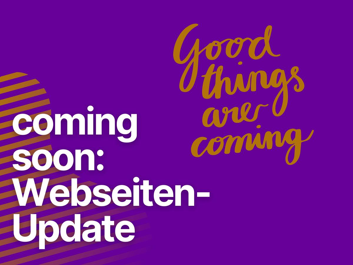 Mehr über den Artikel erfahren soon to come: Webseite zu dein eigenes Journal